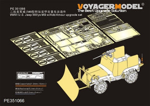 Voyager Model PE351066 WWII US Jeep Willys MB w/Add Amour upgrade set for Takom 1/35