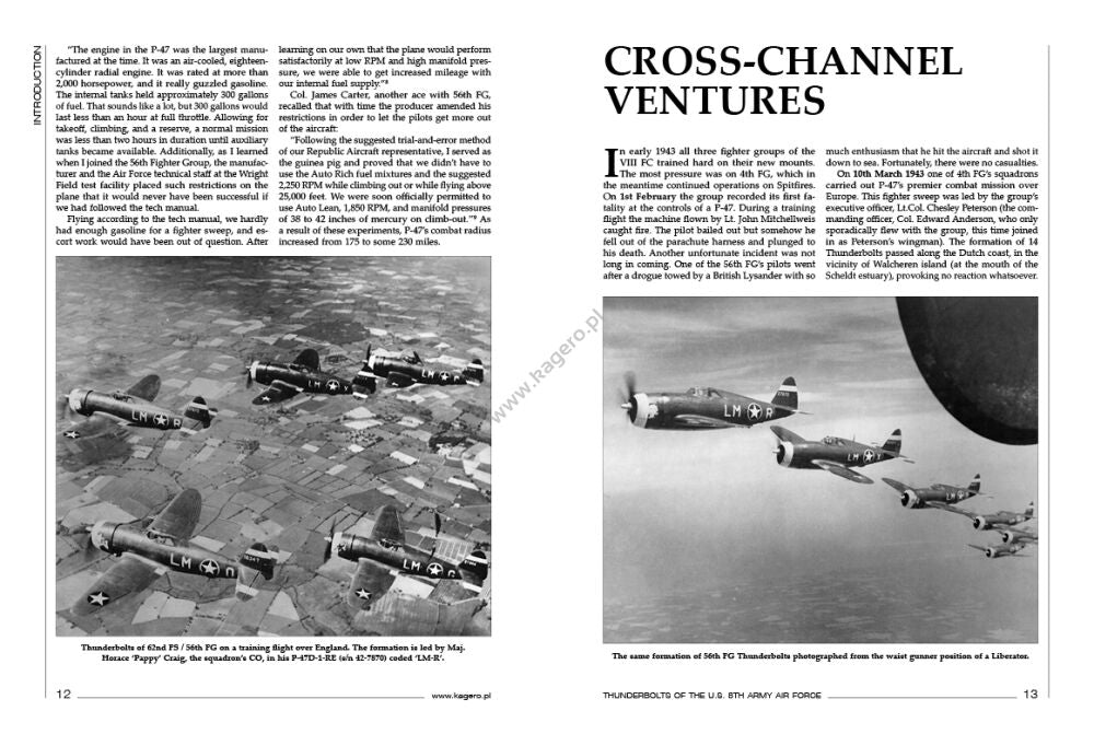 Kagero 12015 Thunderbolts of the US 8th Army Air Force March 1943 - February 1944 EN – Bild 3