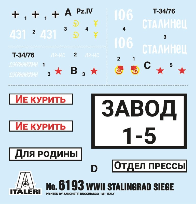 Italeri 6193 STALINGRAD SIEGE 1942 - BATTLE SET 1/72 – Bild 5