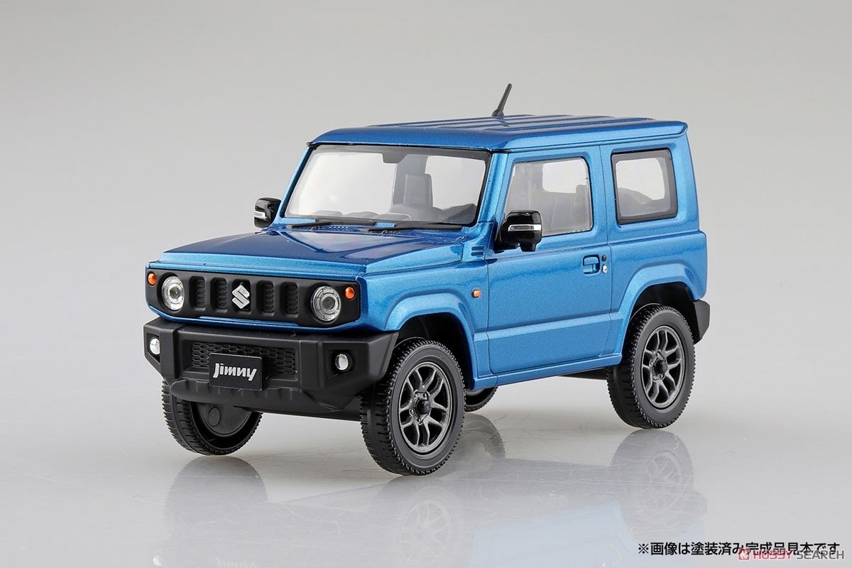 Aoshima 05778 Suzuki Jimny / Brisk Blue Metallic - SNAPKIT 1/24 – Bild 2