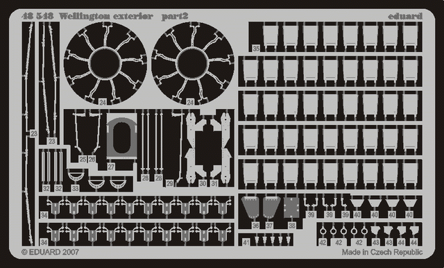 Eduard 48548 Wellington Mk. I exterior (for Trumpeter kits) 1/48