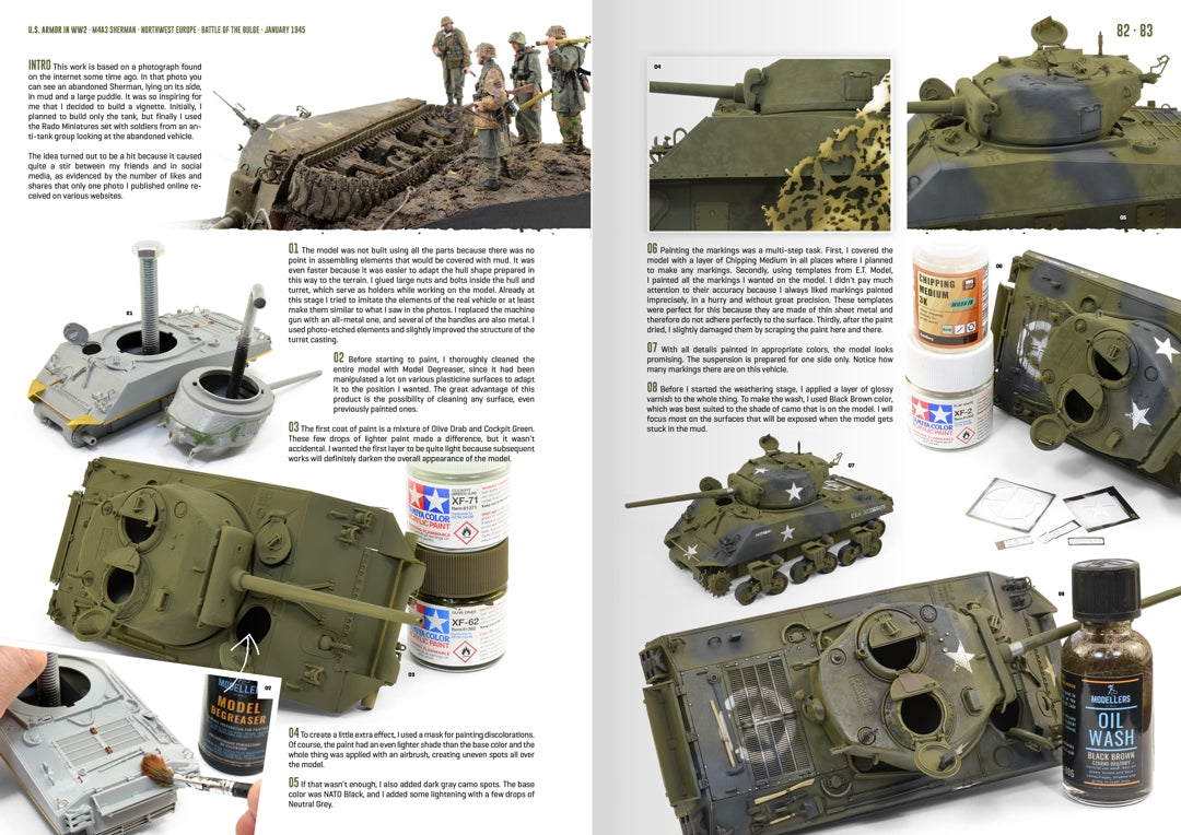 AK Interactive AK130019 US ARMOR IN WW2 (EN) – Bild 2