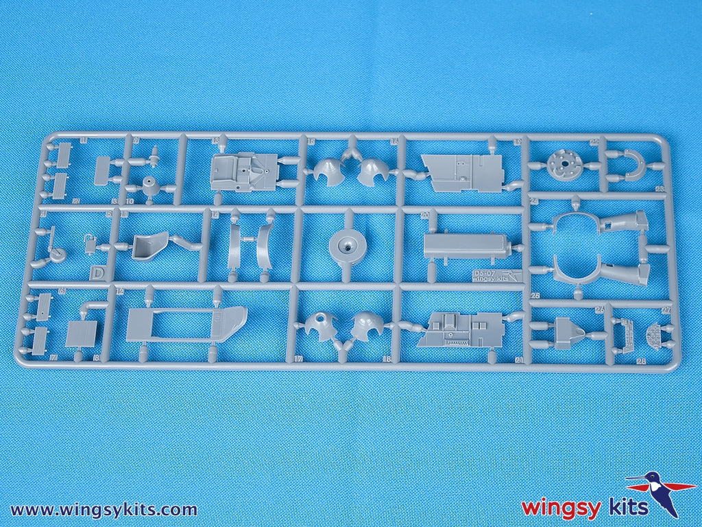 Wingsy Kits D5-12 Swiss Air Force Fighter MESSERSCHMITT Bf 109 E-3a 1/48 – image 6