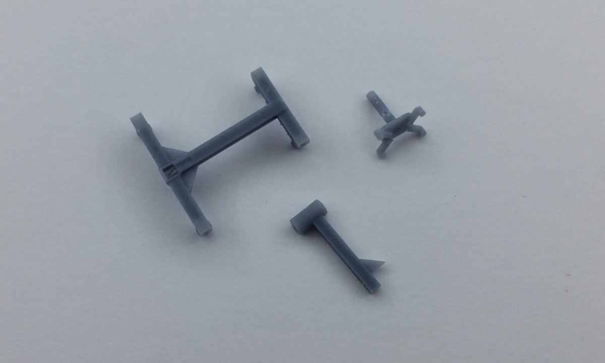 Yamamoto Model Parts YMPGAR6 Engine Stand 1/24 – obrázek 3