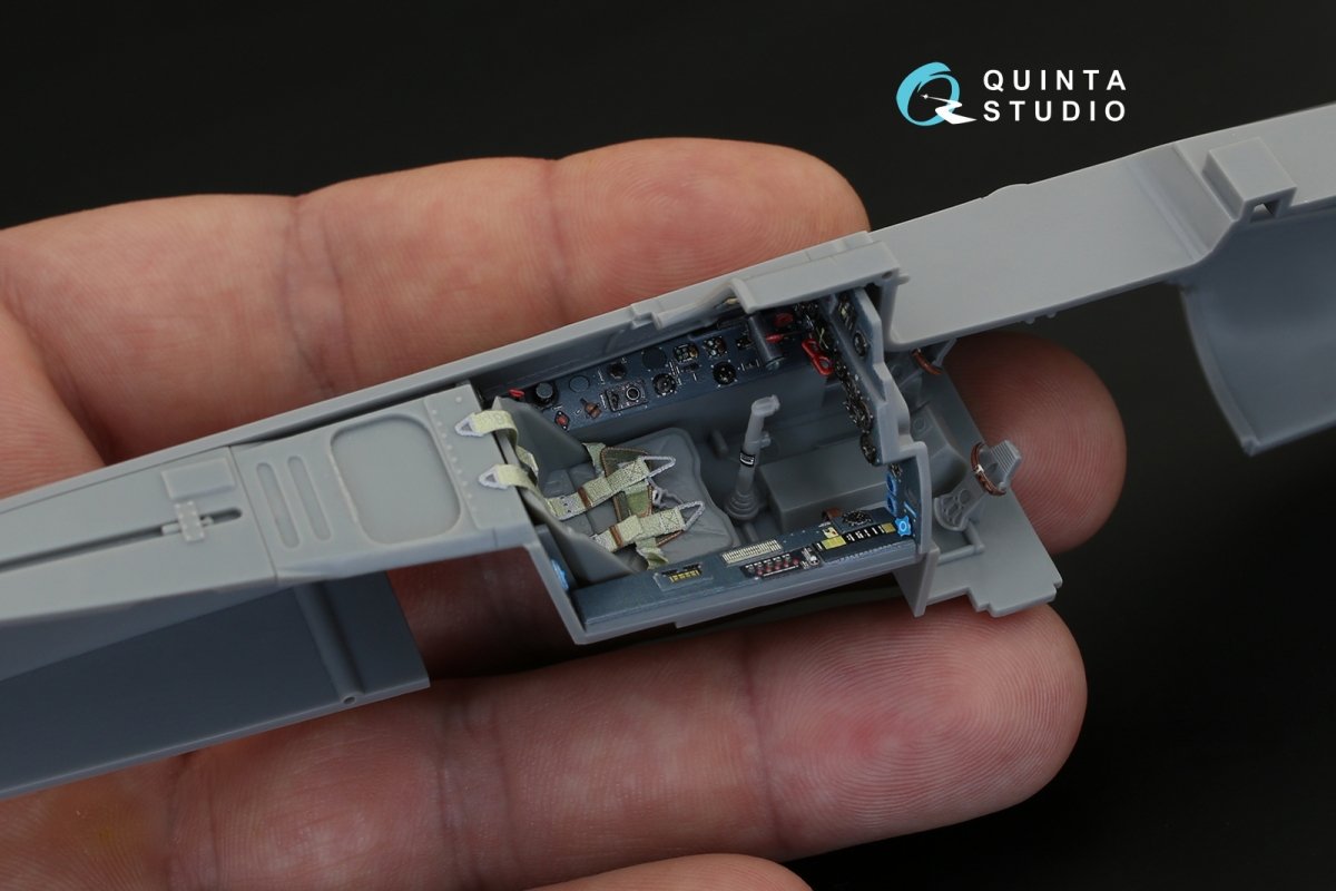 Quinta Studio QD32061 FW 190D-9 3D-Printed &amp;amp; colored Interior on decal paper (for Hasegawa kit) 1/32 – Bild 4