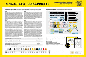 Heller 82700 Renault 4 F4 Fourgonette 1/24 – obrázek 2