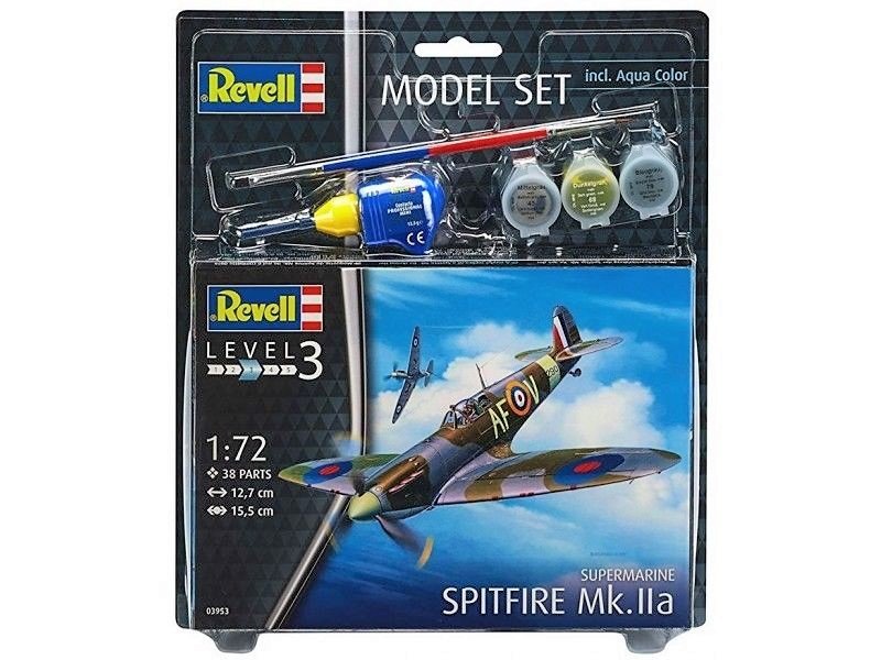 Revell 63953 Model Set Spitfire Mk.IIa 1/72