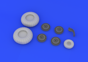 Eduard 632023 Ju 88 wheels early 1/32 (Revell) – image 4