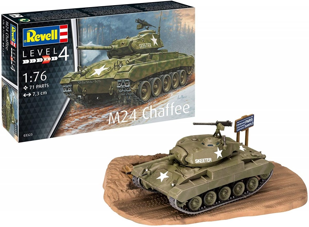Revell 03323 M24 Chaffee 1/76 – Bild 2