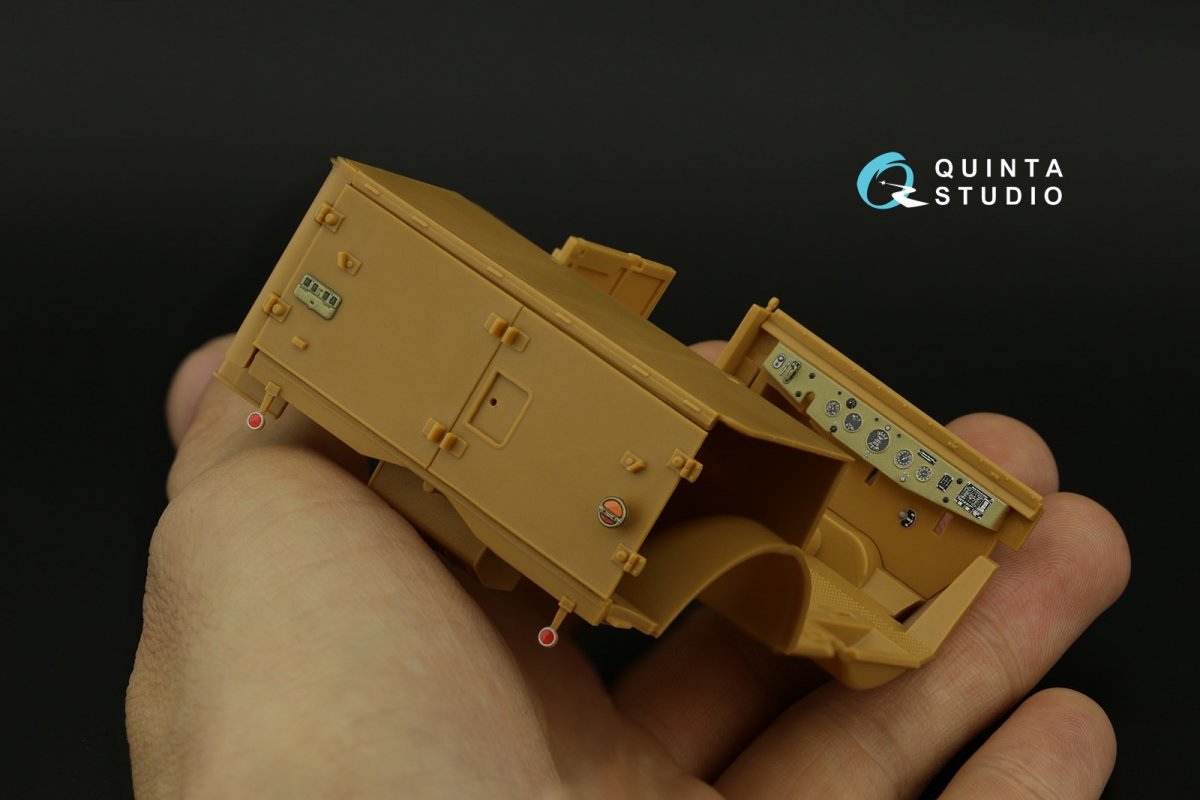 Quinta Studio QD35056 Horch 108 type 40 3D-Printed &amp;amp; colored Interior on decal paper ( ICM ) 1/35 – Bild 3