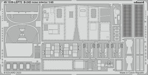 Eduard 491339 B-24D nose interior REVELL 1/48 – immagine 2