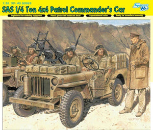 Dragon 6724 SAS 1/4 Ton 4x4 Patrol Commander&amp;#39;s Car 1/35