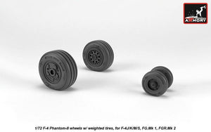 Armory Models AW72330 F-4 Phantom-II wheels w/ weighted tires, late 1/72 – image 3