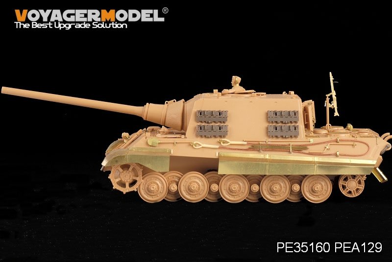 Voyager Model PEA129 WWII German Sd.Kfz.186 Panzerjager &amp;quot;Jagdtiger&amp;quot; Schurzen (For TAMIYA/DRAGON Kit) 1/35 – obrázek 3