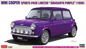 Hasegawa 20814 Mini Cooper Sports-Pack Limited "Amaranth Purple" (1998) 1/24