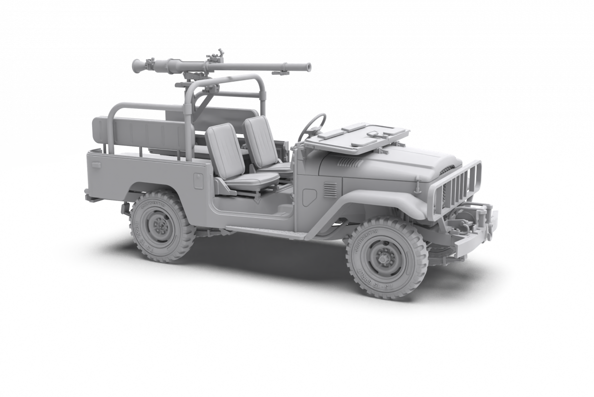 AK Interactive AK35003 FJ43 PICKUP WITH SPG-9 RECOILLESS GUN 1/35 – image 10