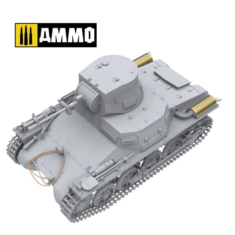 Ammo of Mig 8503 Panzer I Ausf. A Breda Spanish Civil War light tank destroyer 1/16 – Bild 3