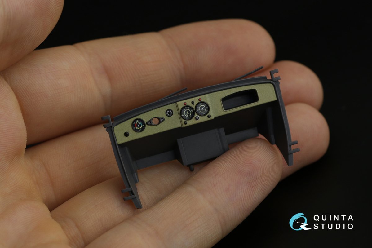 Quinta Studio QD35033 Opel Blitz 3D-Printed &amp;amp; colored Interior on decal paper (Tamiya) 1/35 – Bild 3