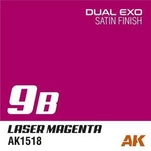 AK Interactive AK1551 DUAL EXO SET 9 – 9A RANGER PINK &amp;amp; 9B LASER MAGENTA – image 3