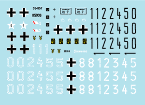 Star Decals 35-857 German Tanks in Italy 6 1/35 – immagine 3