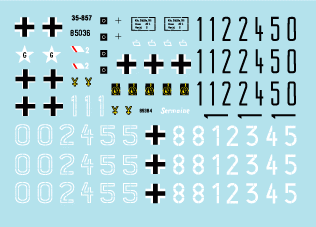 Star Decals 35-857 German Tanks in Italy 6 1/35 – immagine 3