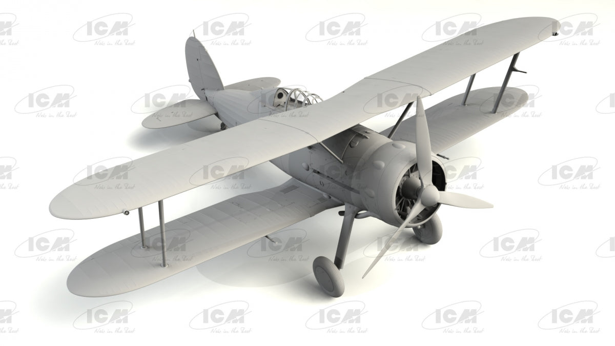 ICM 32045 Gloster Sea Gladiator Mk.II With Royal Navy pilots 1/32 – image 12