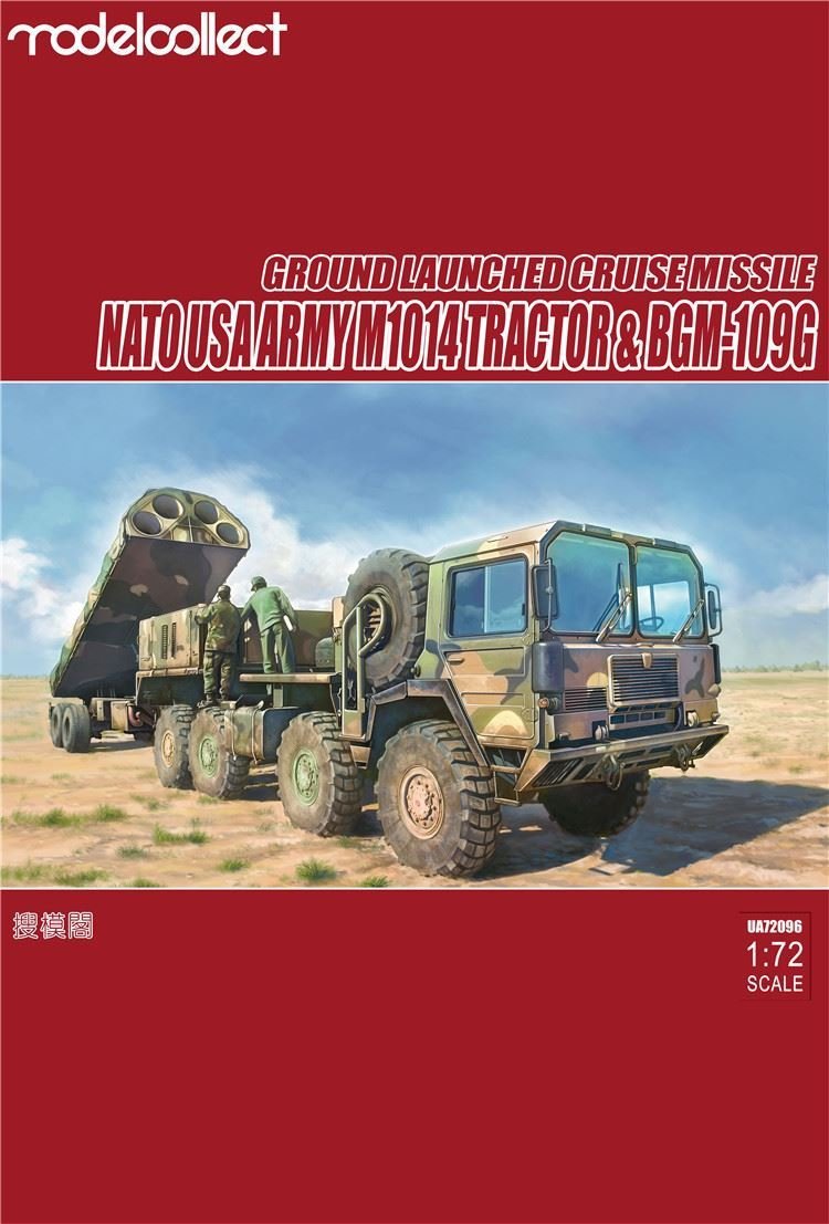 Modelcollect UA72096 NATO M1014 MAN Tractor &amp;amp; BGM-109G Ground Launched Cruise Missile (1/72) – imagen 2