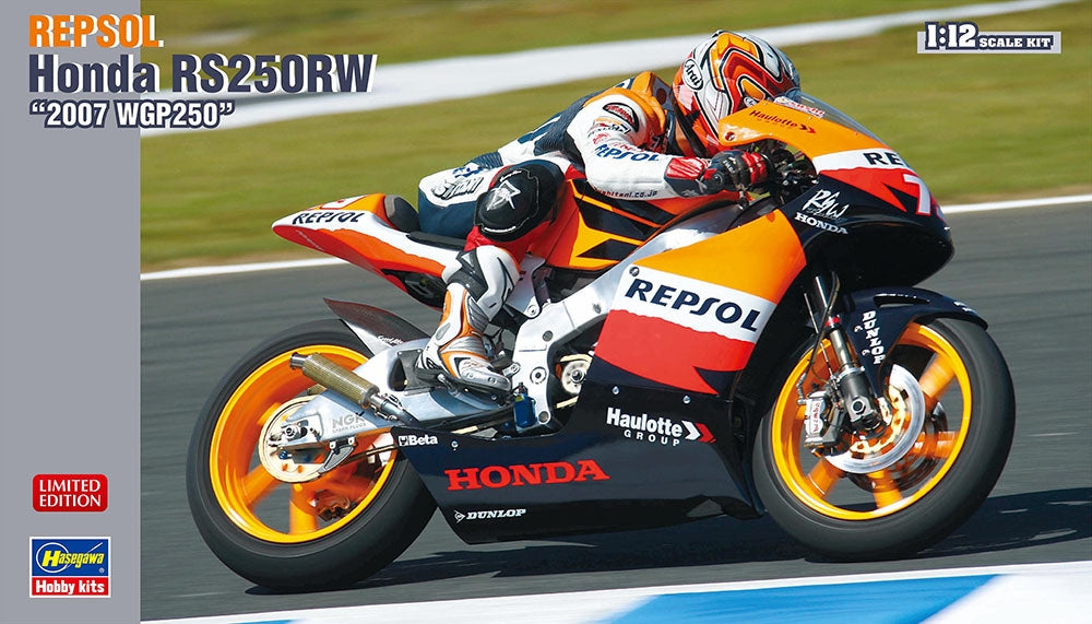 Hasegawa 21769 Repsol Honda RS250RW &amp;quot;2007 WGP250&amp;quot; 1/12