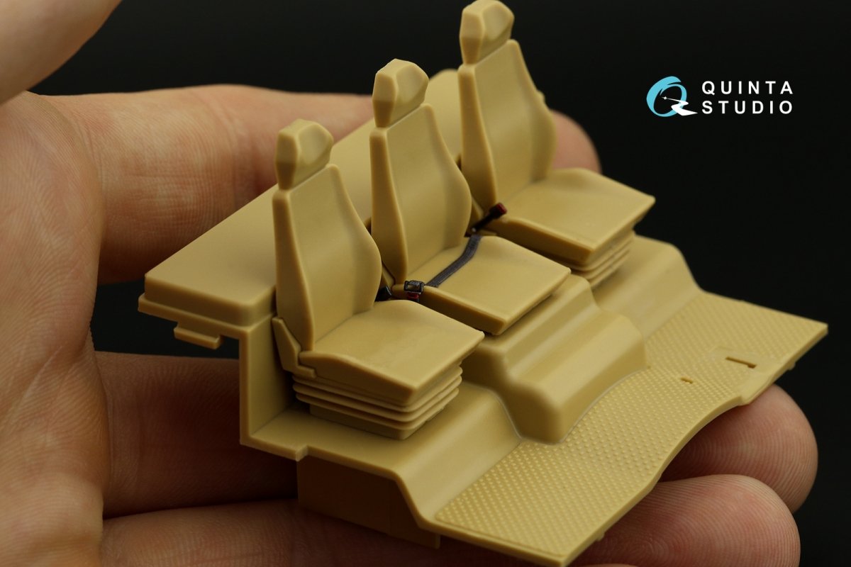 Quinta Studio QR35005 Kamaz trucks safety belts 3D-Printed &amp;amp; colored on decal paper (all kits) 1/35 – obrázek 5
