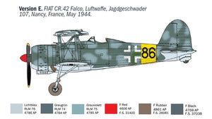 Italeri 1485 FIAT CR.42 CN Falco Night Fighter 1/72 – image 5
