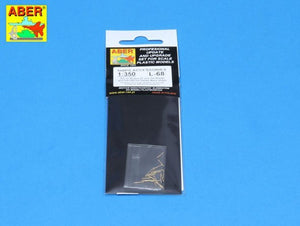 Aber 350L-68 Set of 20 pcs 37 mm/54 Breda gun barrels for Italian Navy ships 1/350 – Bild 5