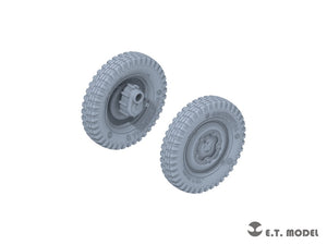 ET Model P35-138 WWII German Kübelwagen Type82 Sagged wheels Narrow For TAMIYA Kit 1/35 – Bild 3