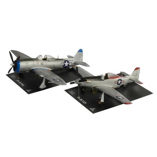 Italeri 35102 WAR THUNDER - P-47 N &amp;amp; P-51 D 1/72 – immagine 2