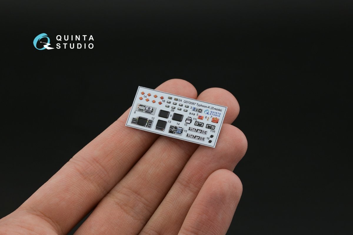 Quinta Studio QD72087 Typhoon-K 3D-Printed &amp;amp; colored Interior on decal paper (Zvezda) 1/72 – Bild 4