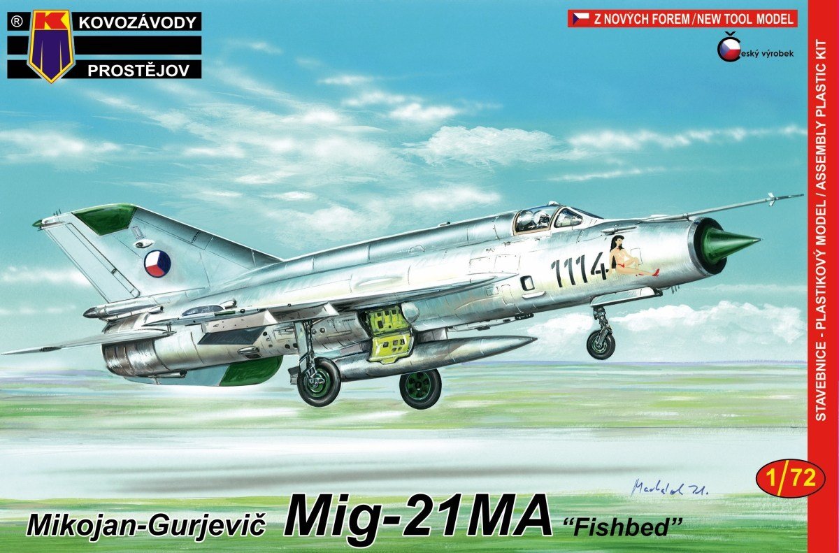 Kozavody Prostejov KPM0097 MiG-21MA 1/72