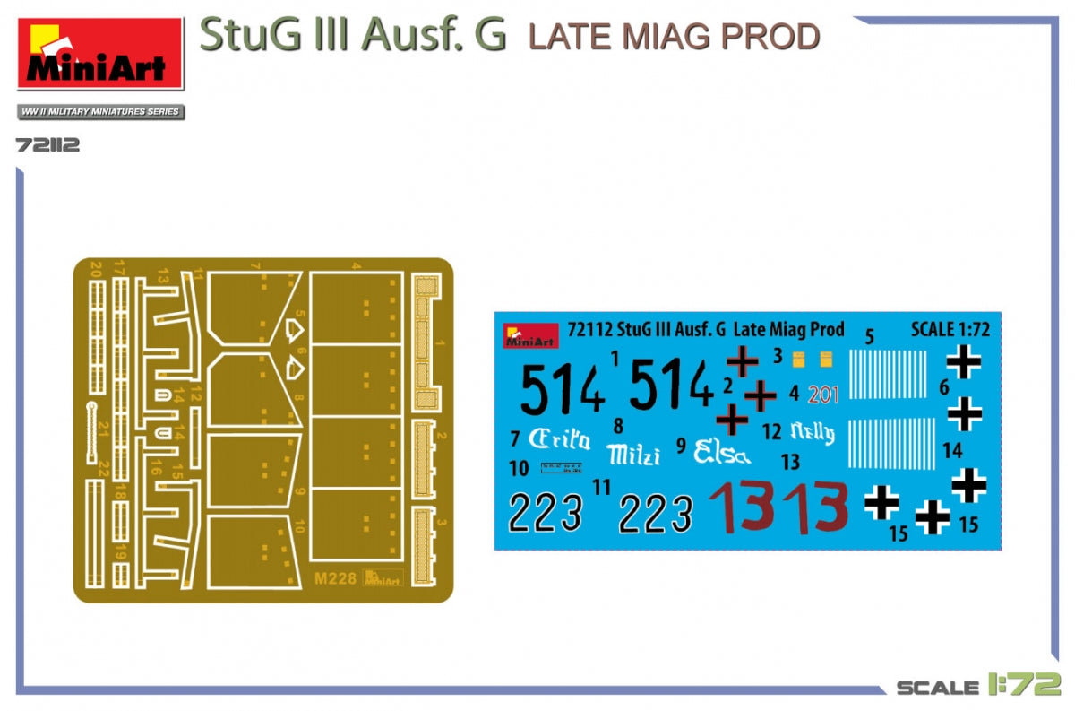 MiniArt 72112 StuG III Ausf. G Late Miag Prod. 1/72 – Bild 6
