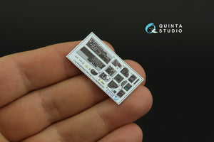 Quinta Studio QDS-48280 F/A-18C late 3D-Printed &amp;amp; colored Interior on decal paper (HobbyBoss)(Small version) 1/48 – Bild 8