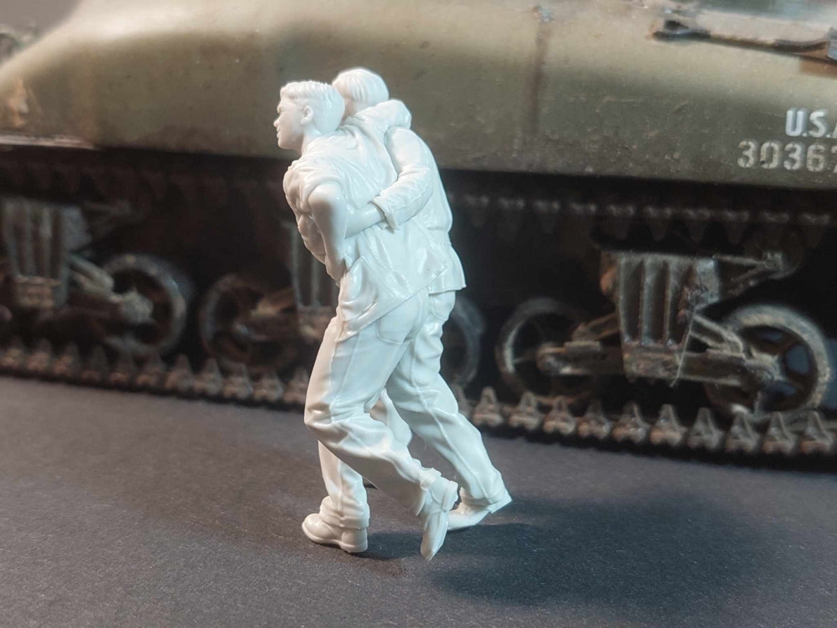 Panzer Art FI35-208 USMC wounded tankers set 1/35 – image 6