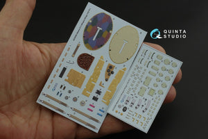 Quinta Studio QD32085 Albatros DV 3D-Printed &amp;amp; colored Interior on decal paper (Wingnut Wings) 1/32 – obrázek 14