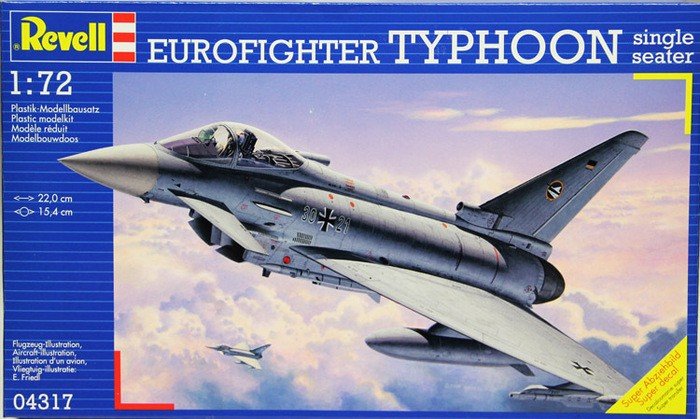 Revell 04317 Eurofighter Typhoon single seater 1/72