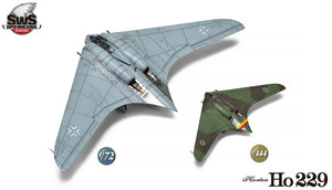 Zoukei-Mura SWS7201 Ho 229 Horten 1/72 &amp;amp; 1/144 – obrázek 2