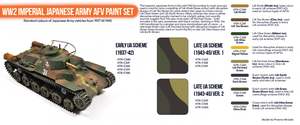 Hataka HTK-CS69 ORANGE LINE – WW2 Imperial Japanese Army AFV paint set (8x17ml) – image 3