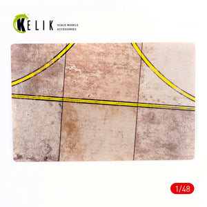 KELIK KS48001 RPK RUNWAY BASE - ACRYLIC 3 MM (280 X 180 MM) 1/48 – image 2