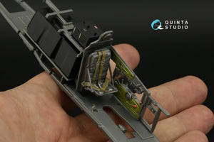 Quinta Studio QD32145 P-51D Mustang 3D-Printed &amp;amp; colored Interior on decal paper (Zoukei-Mura SWS) 1/32 – image 9