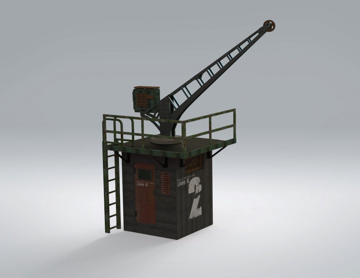 RT-Diorama 35309 4to. Railroad-Crane 1/35 – Bild 3
