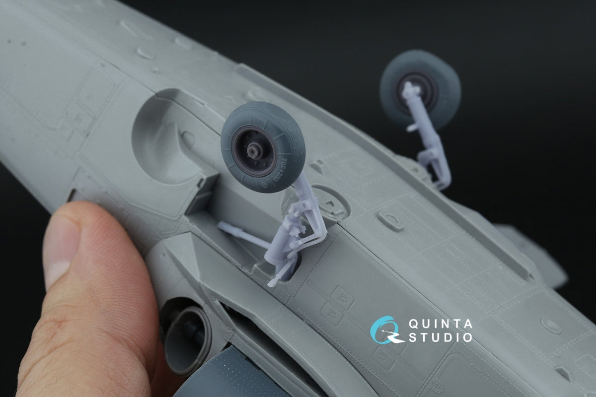 Quinta Studio QT48027 Ka-52 Landig Gear Struts (Zvezda/Quinta) 1/48