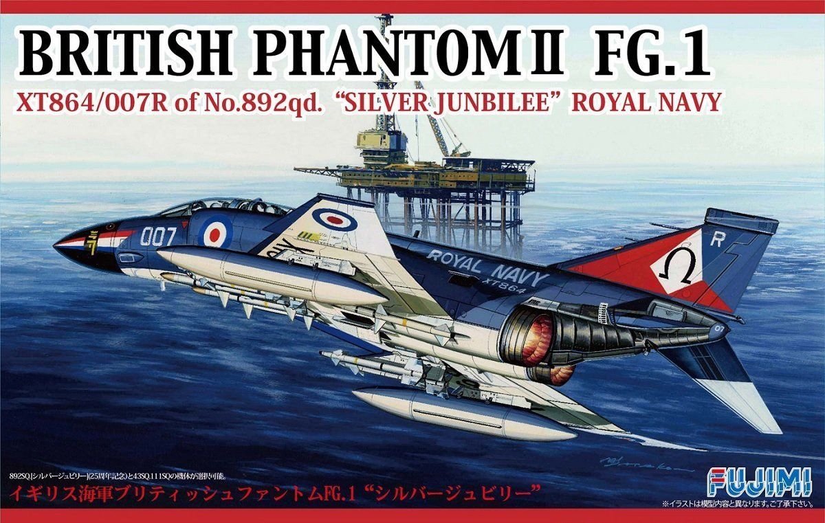 Fujimi 722726 British Phantom II FG.1 1/72