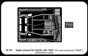 Aber 35161 Top armor for SD.Kfz.250 Alte early (Greif) (DRA) (1/35) – Bild 5