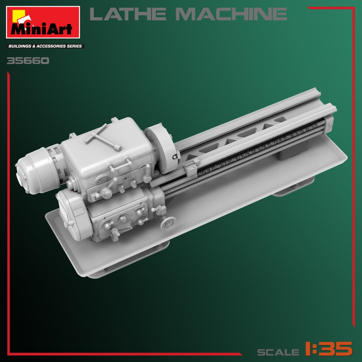 MiniArt 35660 LATHE MACHINE 1/35 – obrázek 5