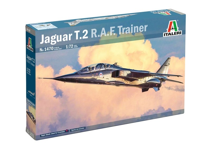 Italeri 1470 Jaguar T.2 RAF Trainer 1/72 – obrázek 2